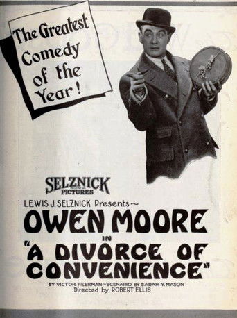 A Divorce of Convenience (1921)