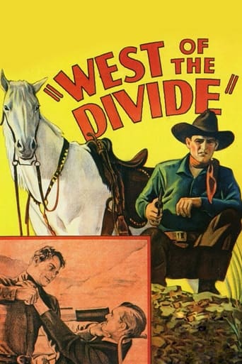 Poster för West of the Divide