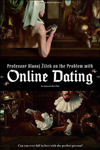 Cartell de Professor Slavoj Žižek on the Problem with Online Dating
