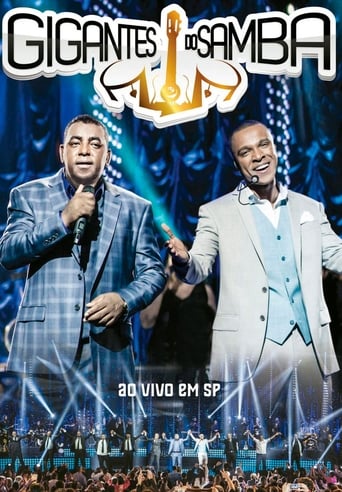 Poster of Gigantes do Samba - Ao Vivo em SP
