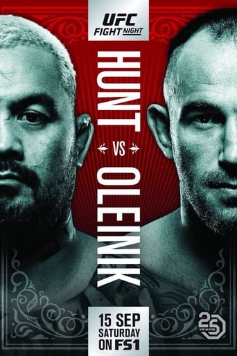 Poster för UFC Fight Night 136: Hunt vs. Oleinik