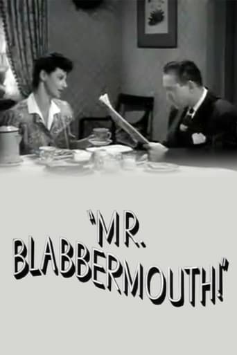 Poster för Mr. Blabbermouth!