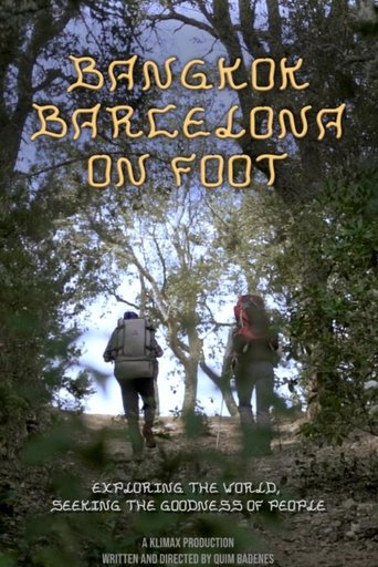 Bangkok Barcelona on Foot poster