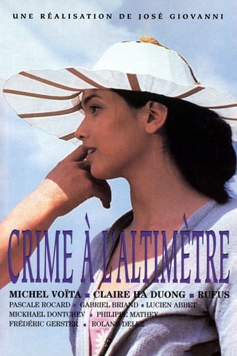 Poster för Crime à l'altimètre