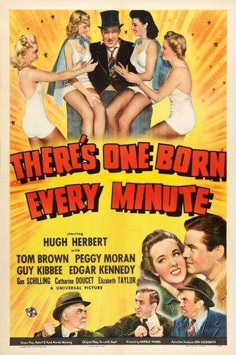Official movie poster for There's One Born Every Minute (1942)