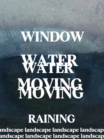 Window.Water.Raining.Moving.Landscape. poster 4