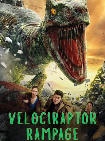 movie poster for Velociraptor Rampage