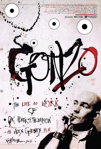 poster Gonzo: The Life and Work of Dr. Hunter S. Thompson