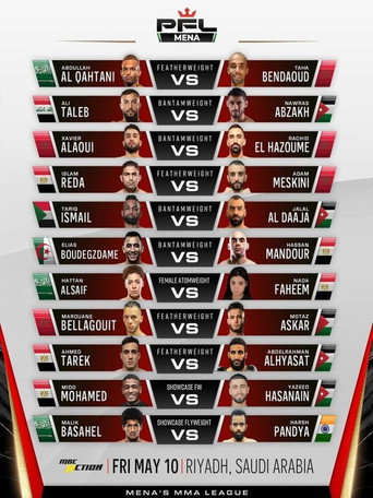 PFL 2024 MENA #1: Regular Season - Taleb vs. Abzakh (2024)