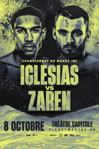 Affiche de Osleys Iglesias vs. Oliver Zaren