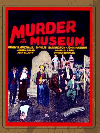 Poster for The Murder in the Museum