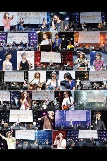 ap bank fes 12 Fund for Japan poster