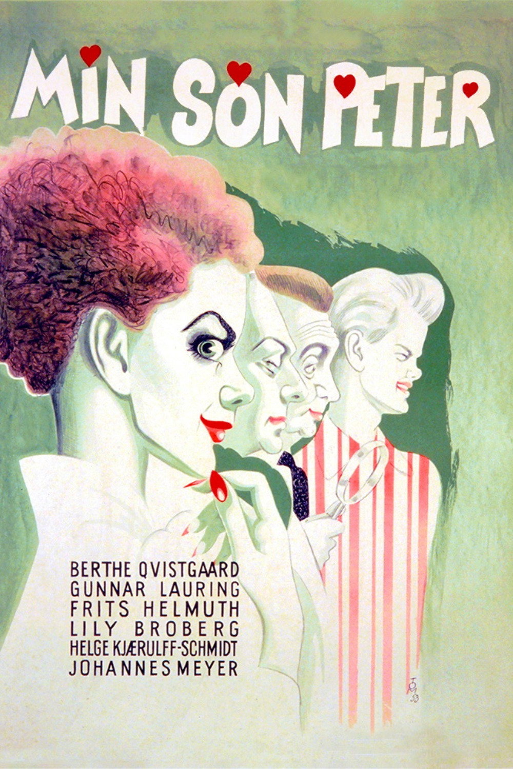 Min søn Peter (1953) poster