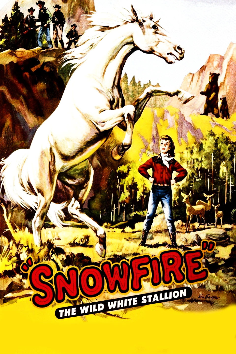 Snowfire (1958) poster