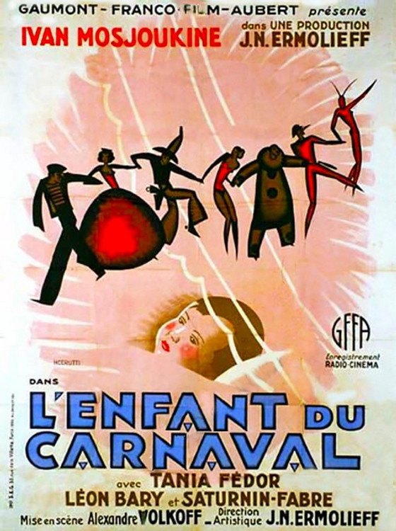 L'enfant du carnaval (1934) poster