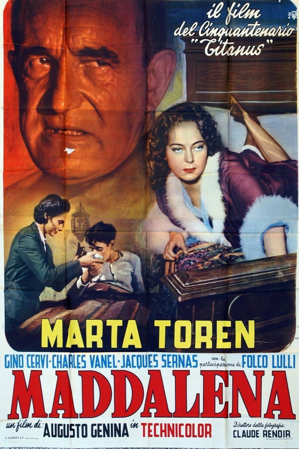 Maddalena (1954) poster