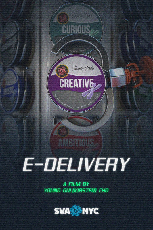 E-delivery (2018) poster