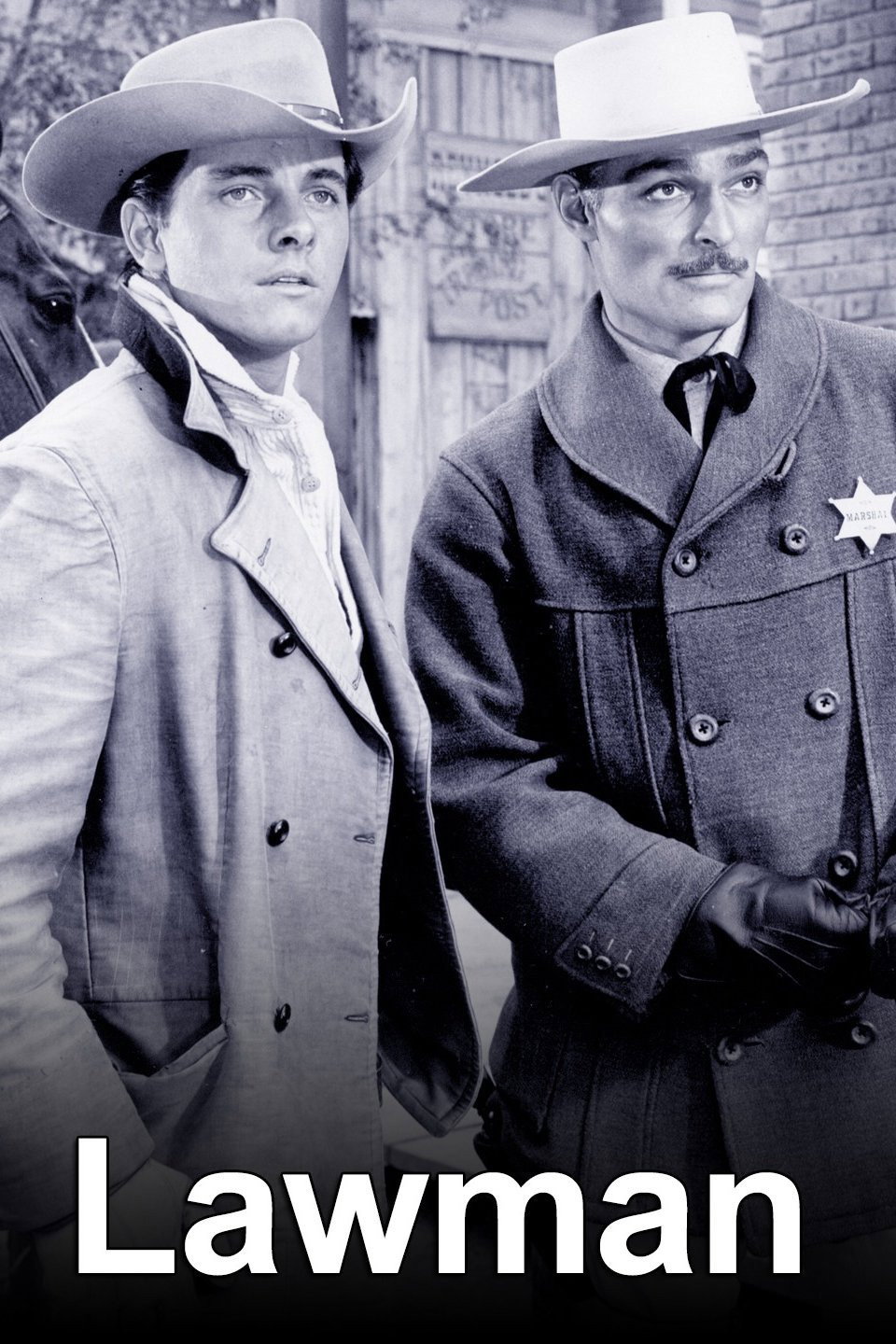 Lawman (1958) poster