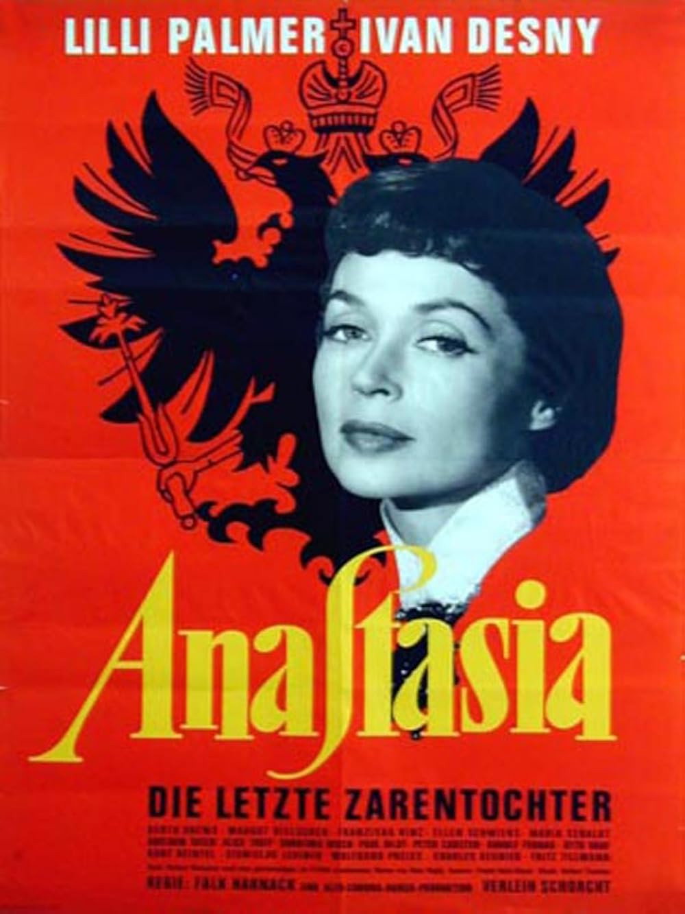 Anastasia: the Czar's Last Daughter (1956) poster
