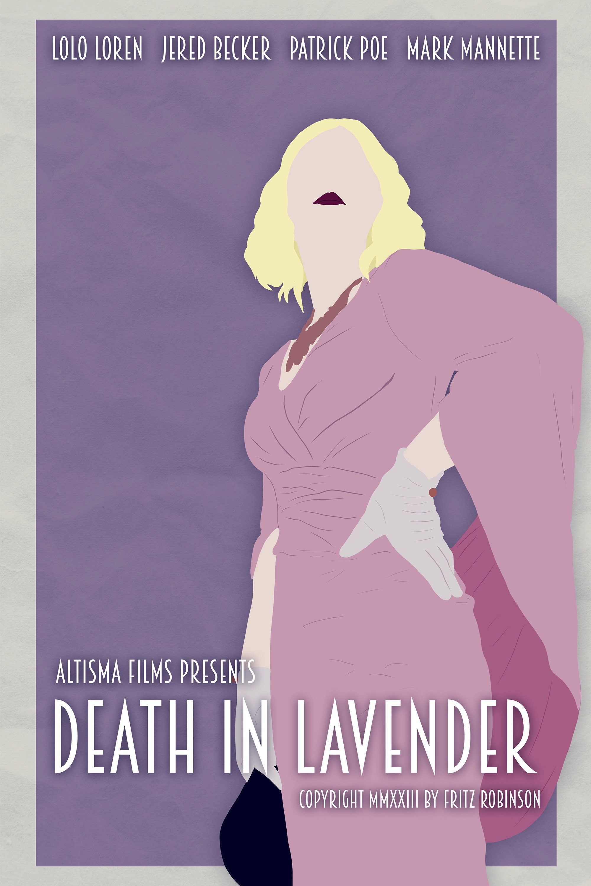 Death in Lavender (2023) poster