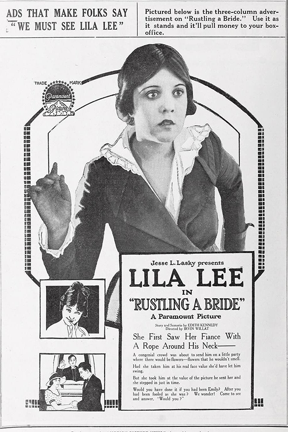 Rustling a Bride (1919) poster
