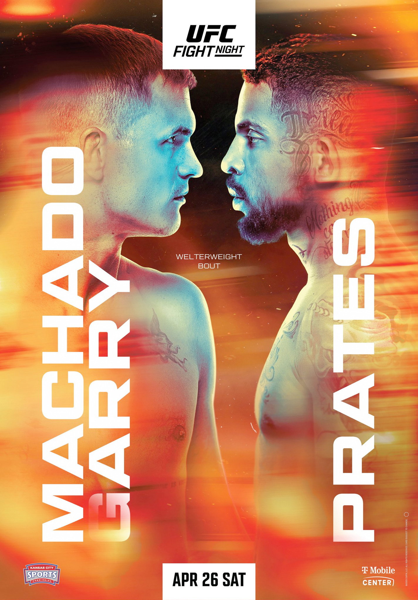 UFC on ESPN 66: Machado Garry vs. Prates (2025) poster