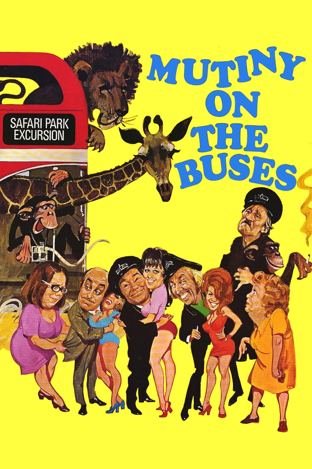 Mutiny on the Buses (1972) poster