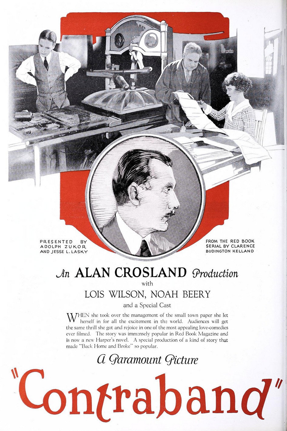 Contraband (1925) poster