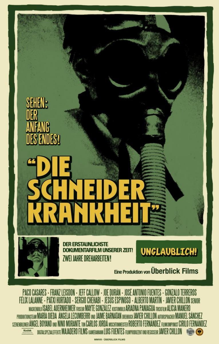 Die Schneider Krankheit (2008) poster