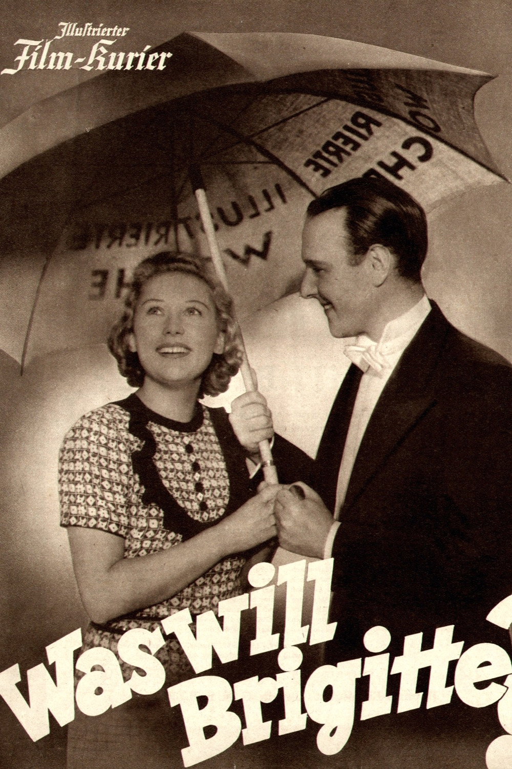 Was will Brigitte? (1941) poster