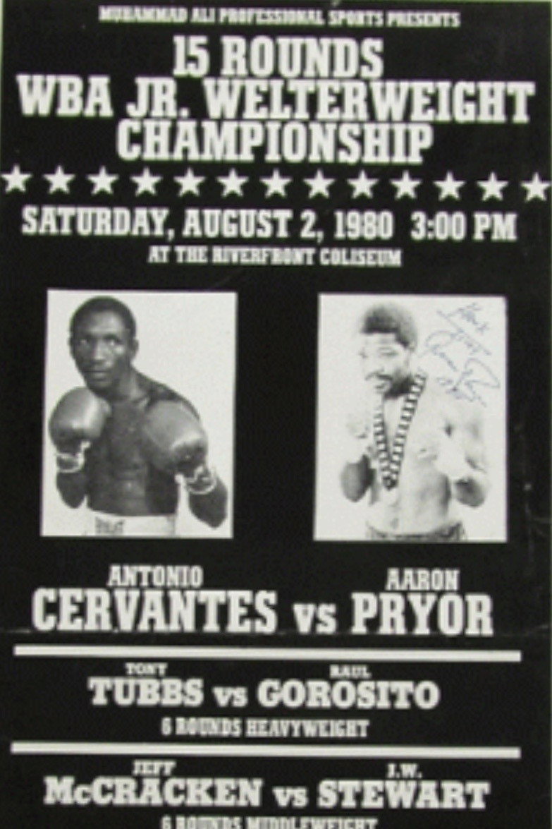 Antonio Cervantes vs. Aaron Pryor (1980) poster