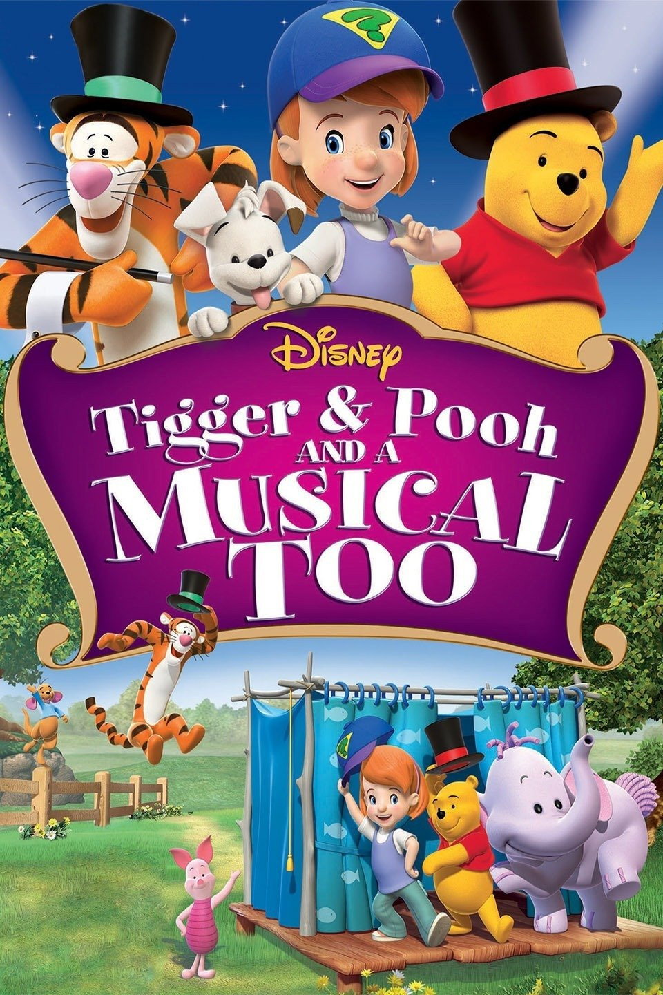Tigger & Pooh and a Musical Too (2009) poster