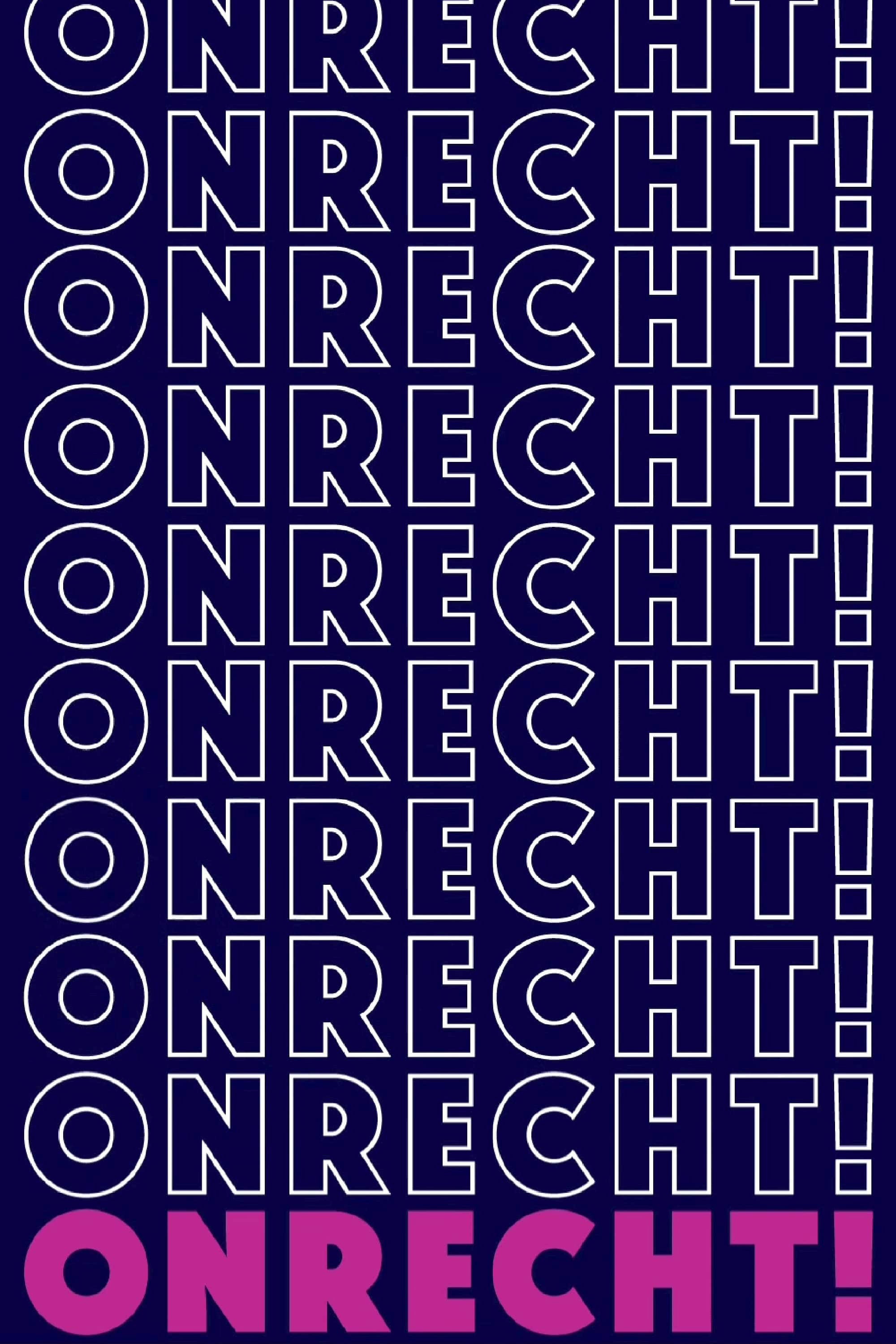 Onrecht! (2019) poster