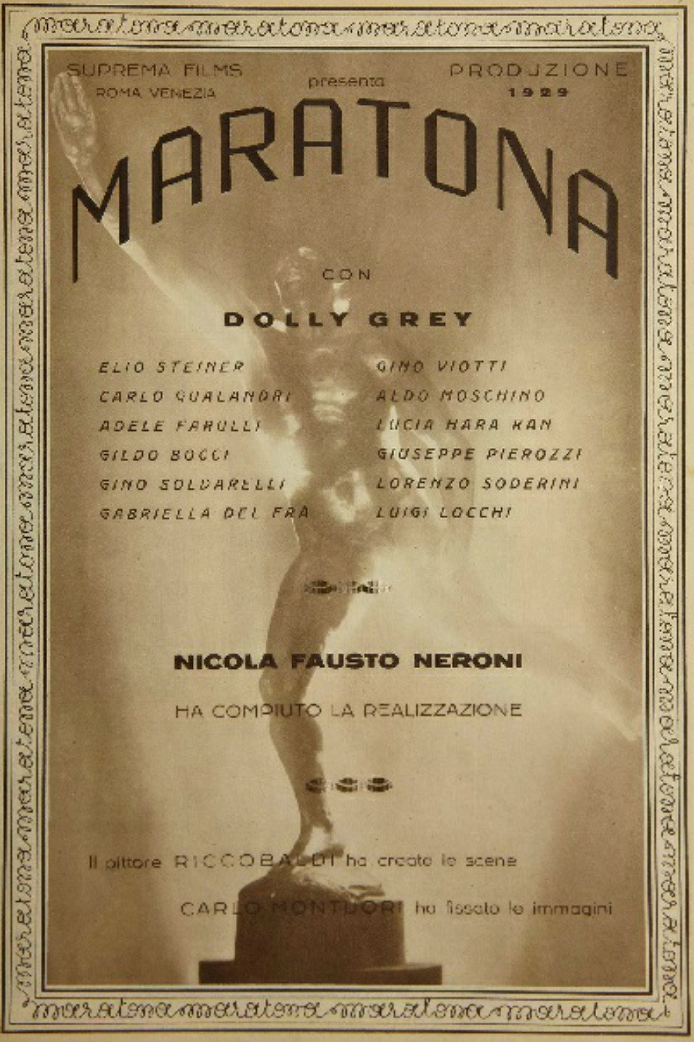 Marathon (1930) poster