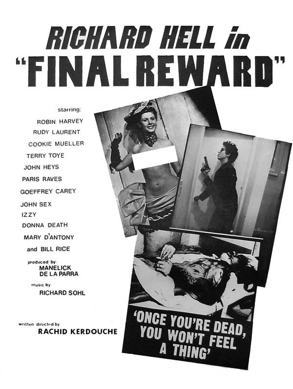 Final Reward (1978) poster