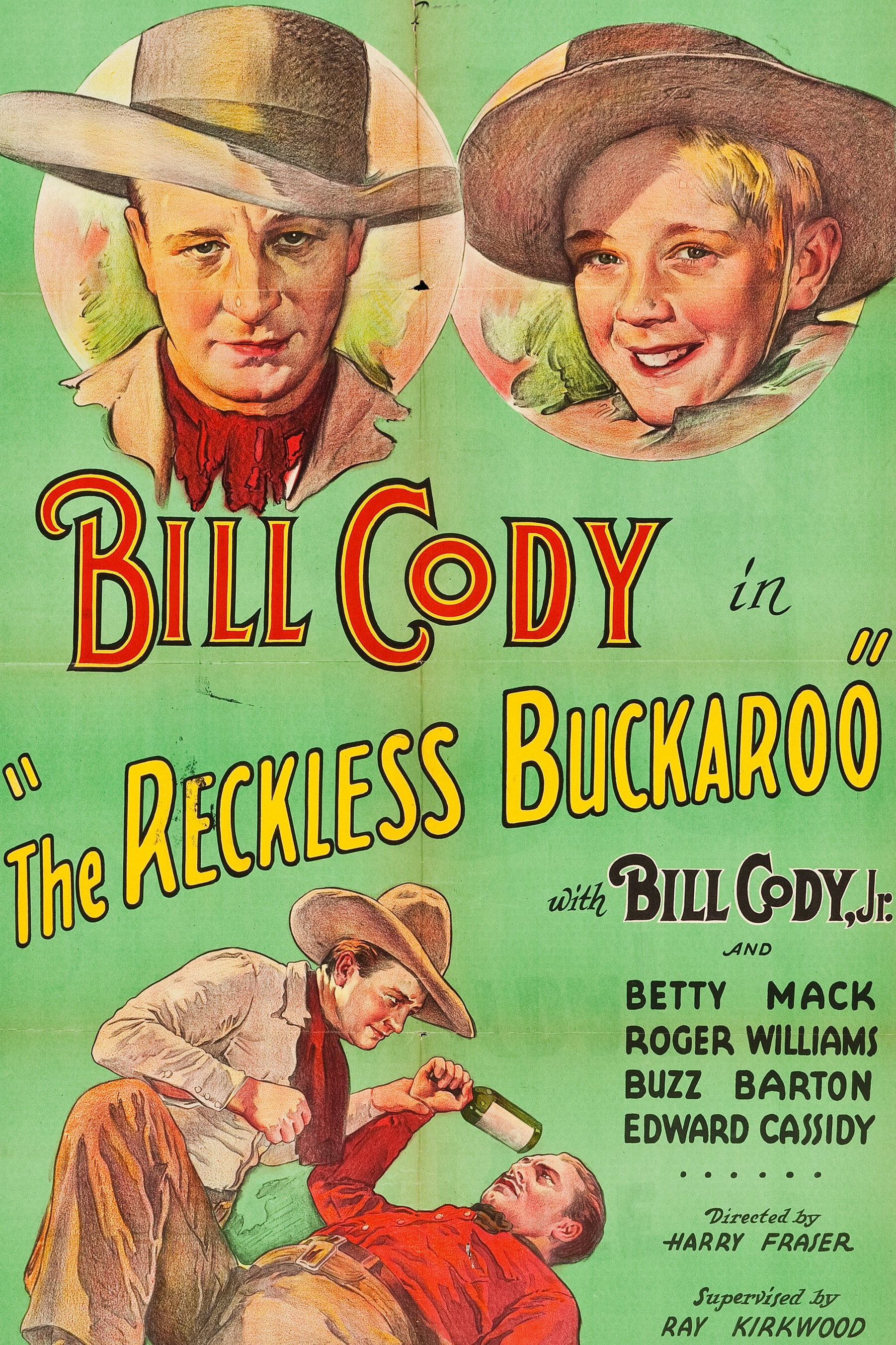 The Reckless Buckaroo (1935) poster