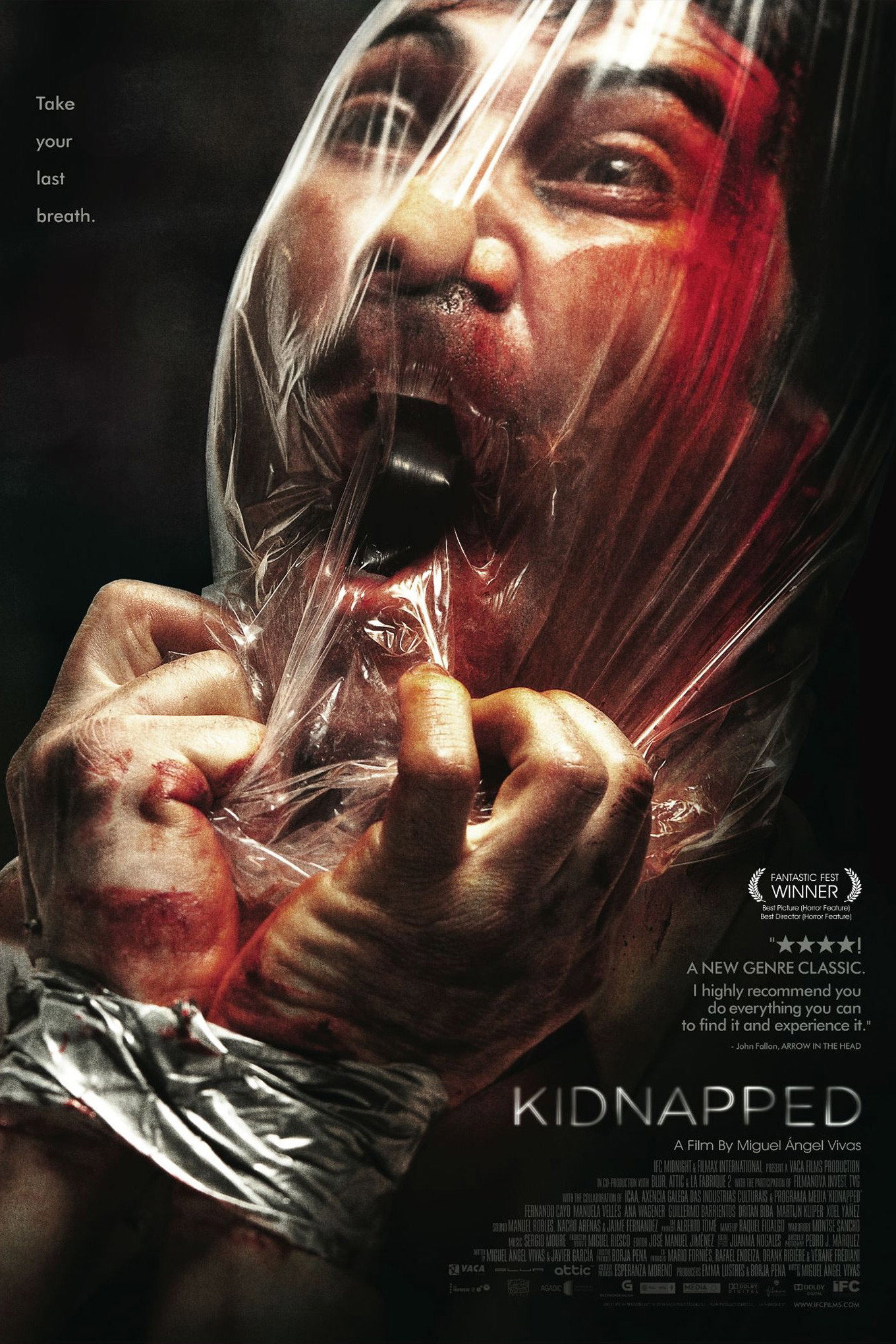 Kidnapped (2010) poster