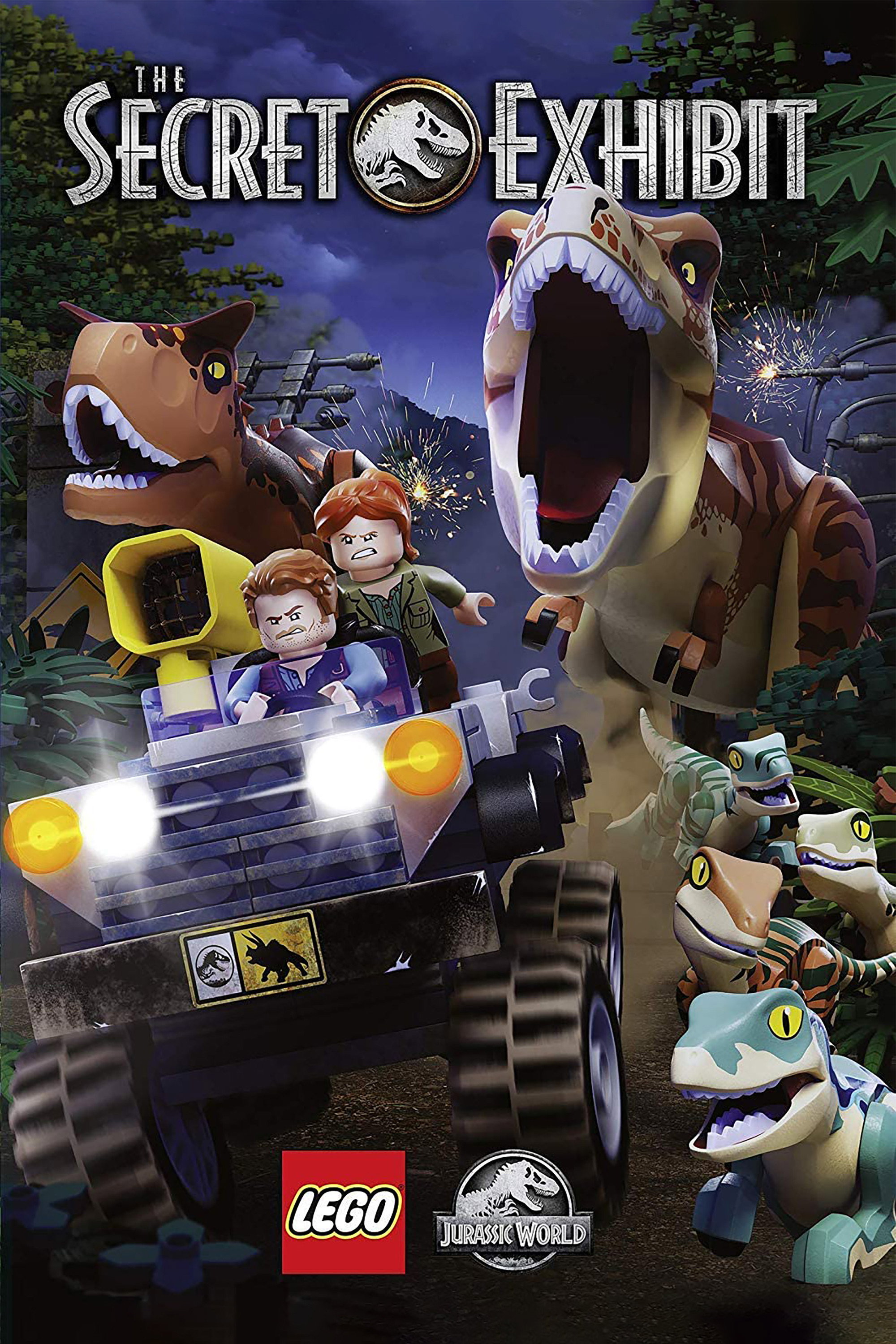 LEGO Jurassic World: The Secret Exhibit (2018) poster