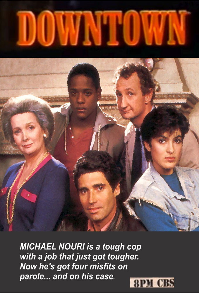 Downtown (1986) poster