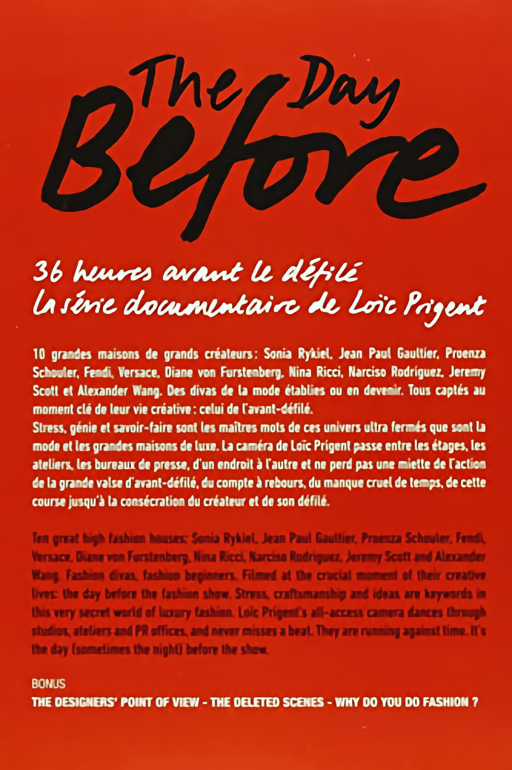 The Day Before (2010) poster