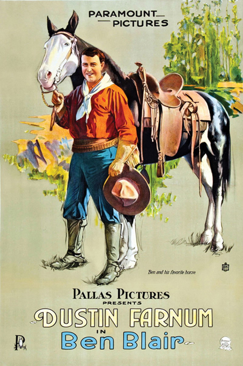 Ben Blair (1916) poster
