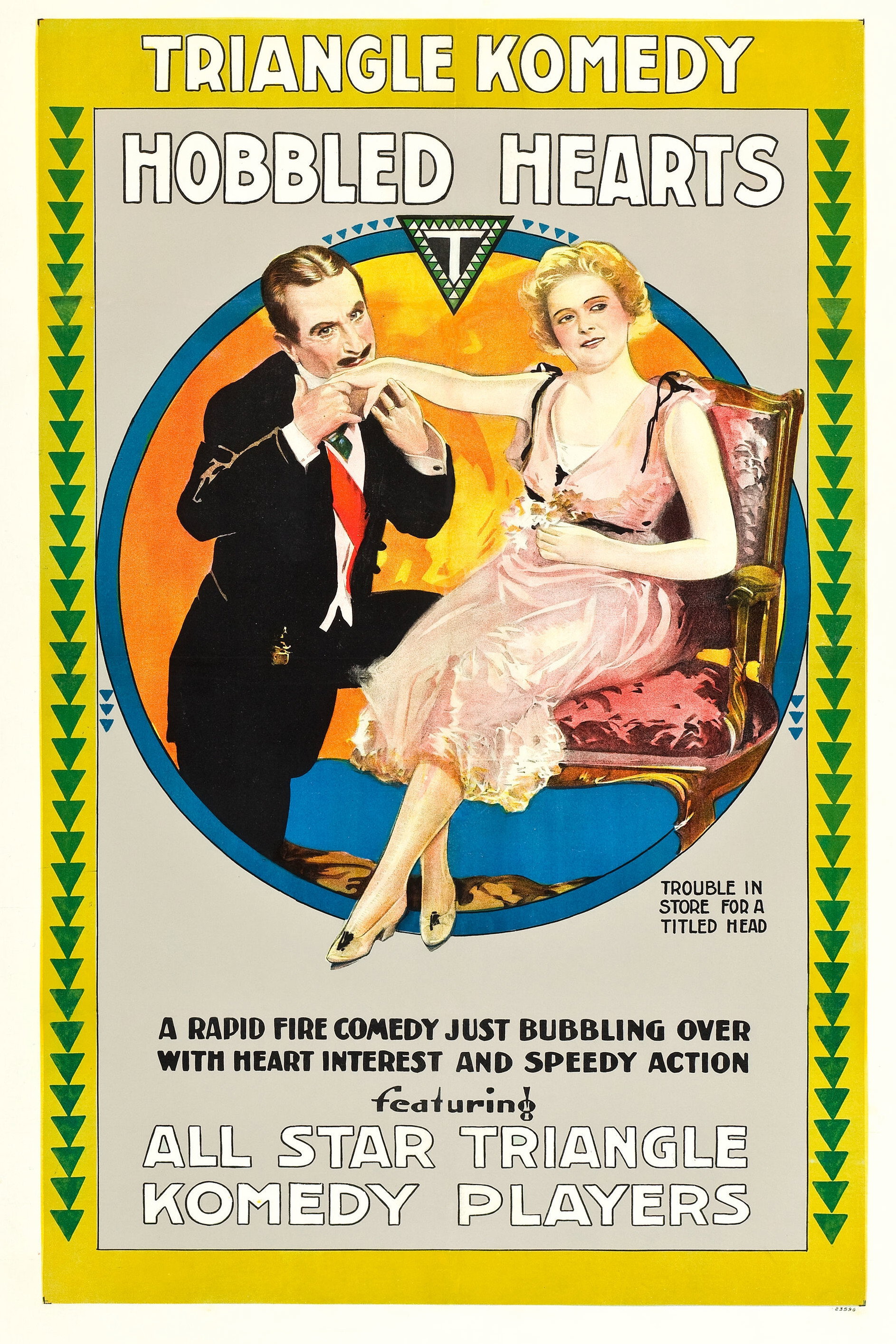Hobbled Hearts (1917) poster
