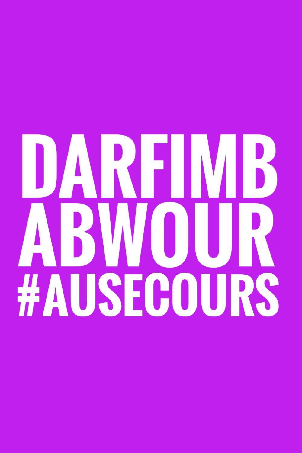 Darfimbabwour (2016) poster
