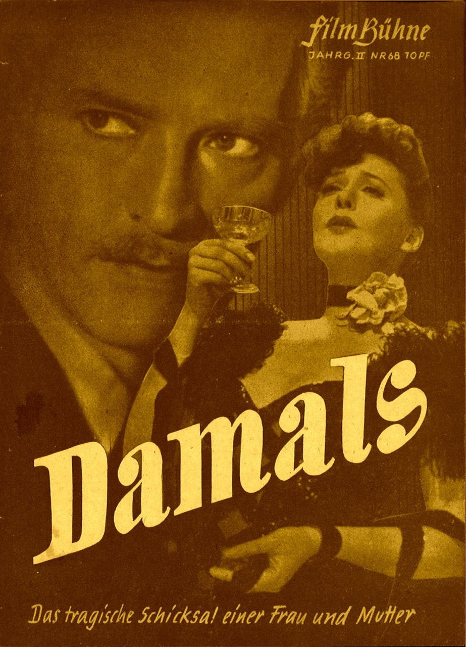 Damals (1943) poster