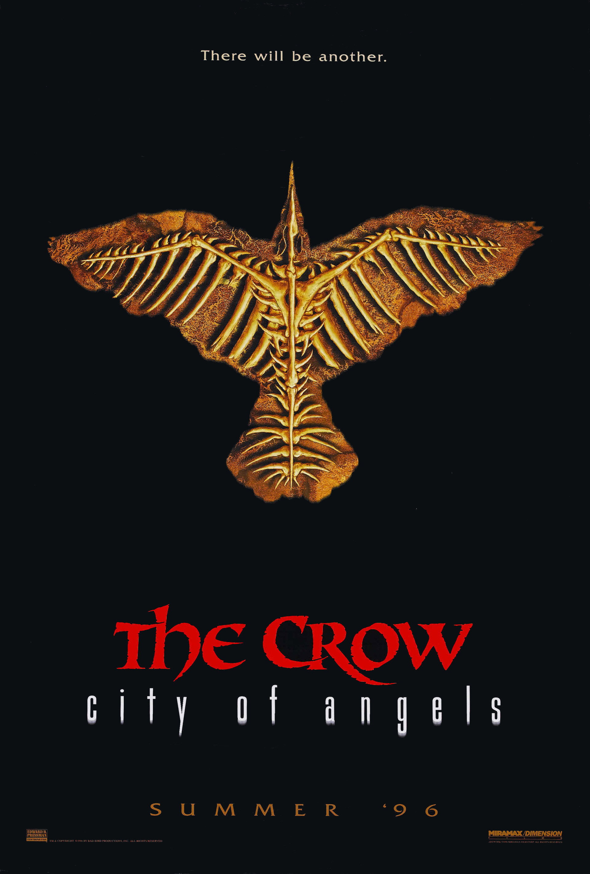 The Crow: City of Angels (1996) poster