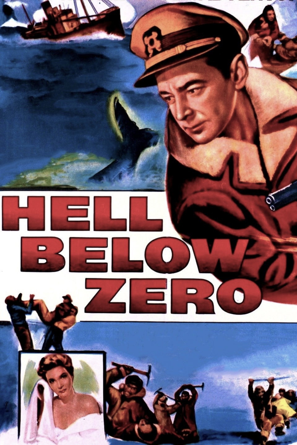 Hell Below Zero (1954) poster