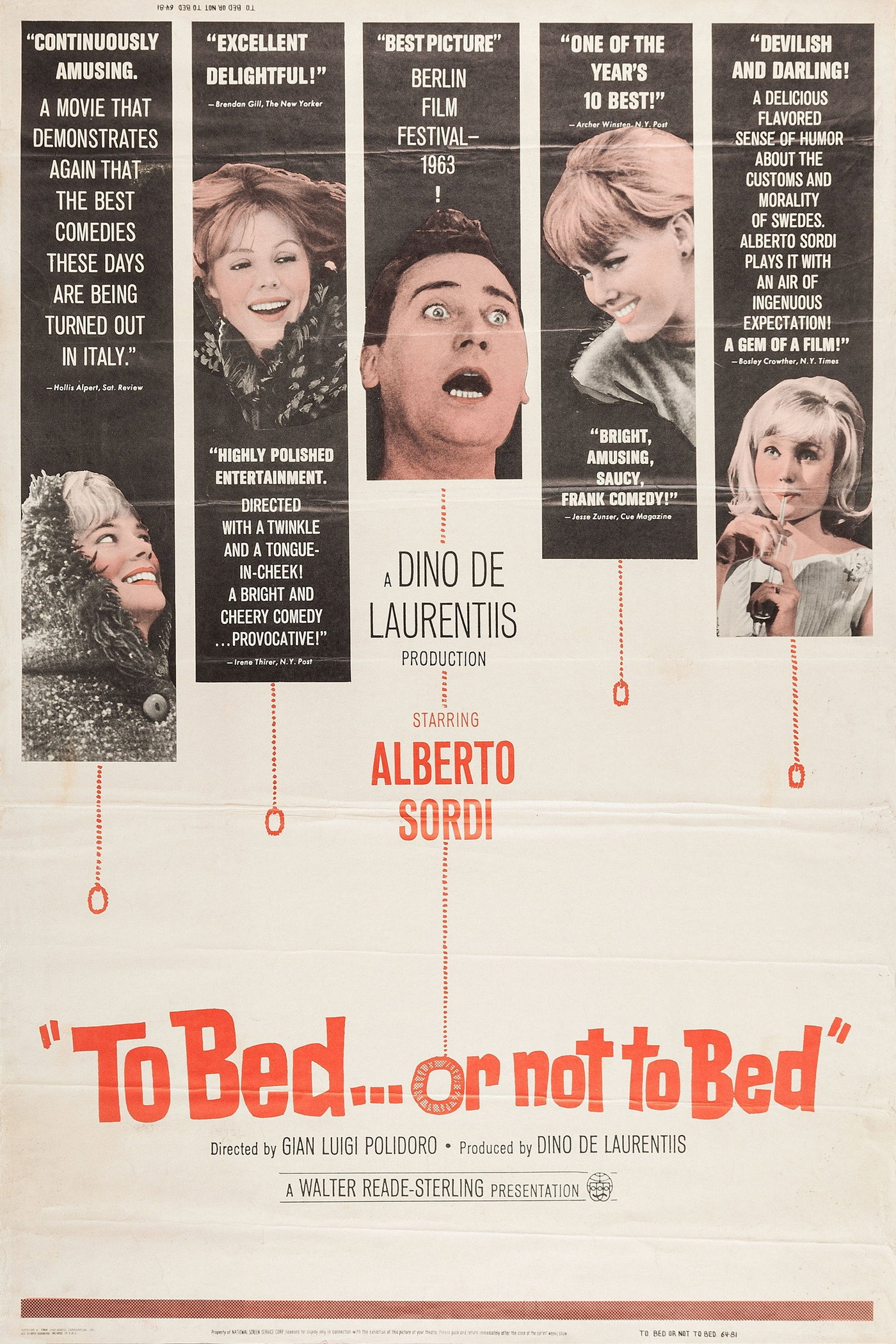 To Bed or Not to Bed (1963) poster
