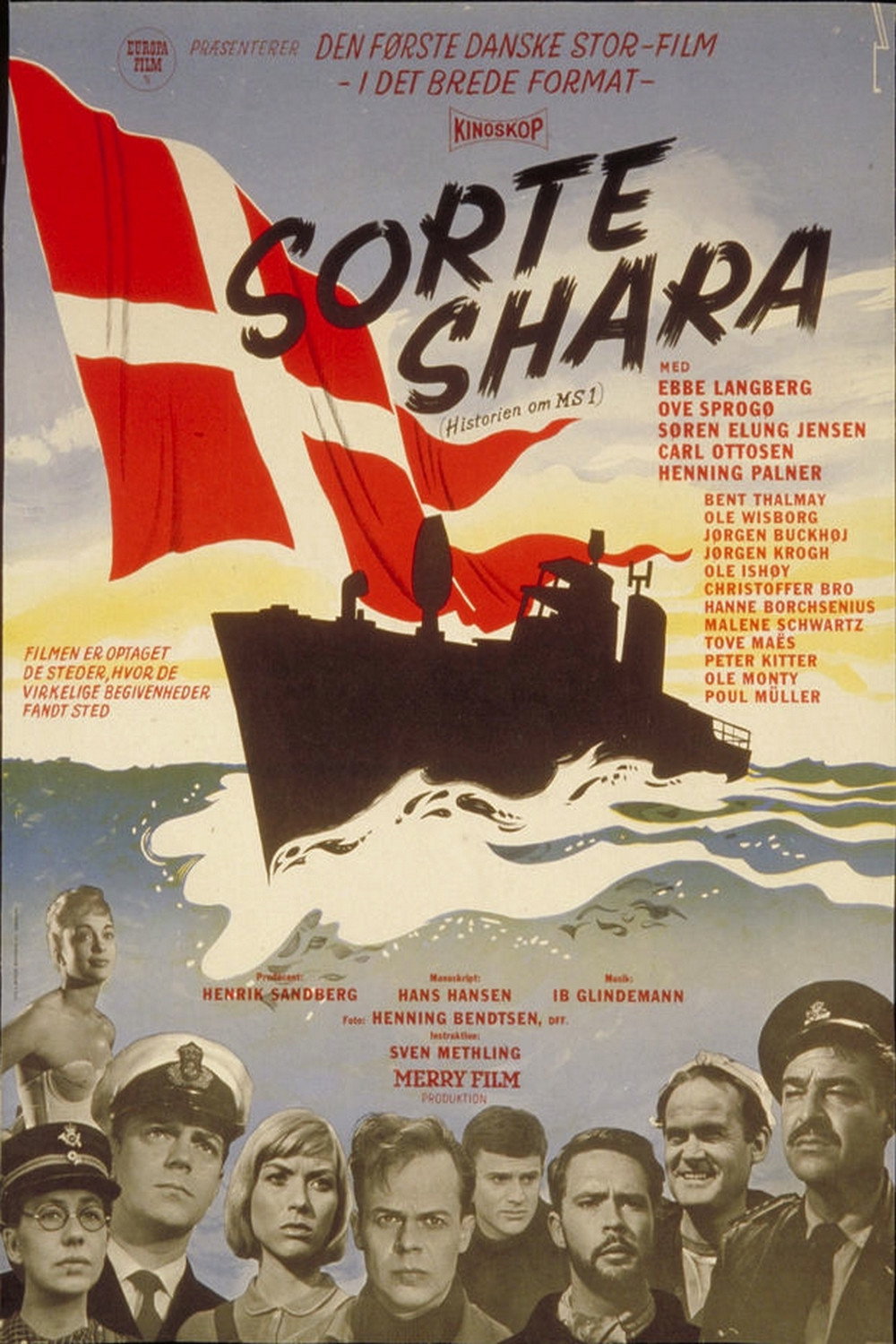 Sorte Shara (1961) poster