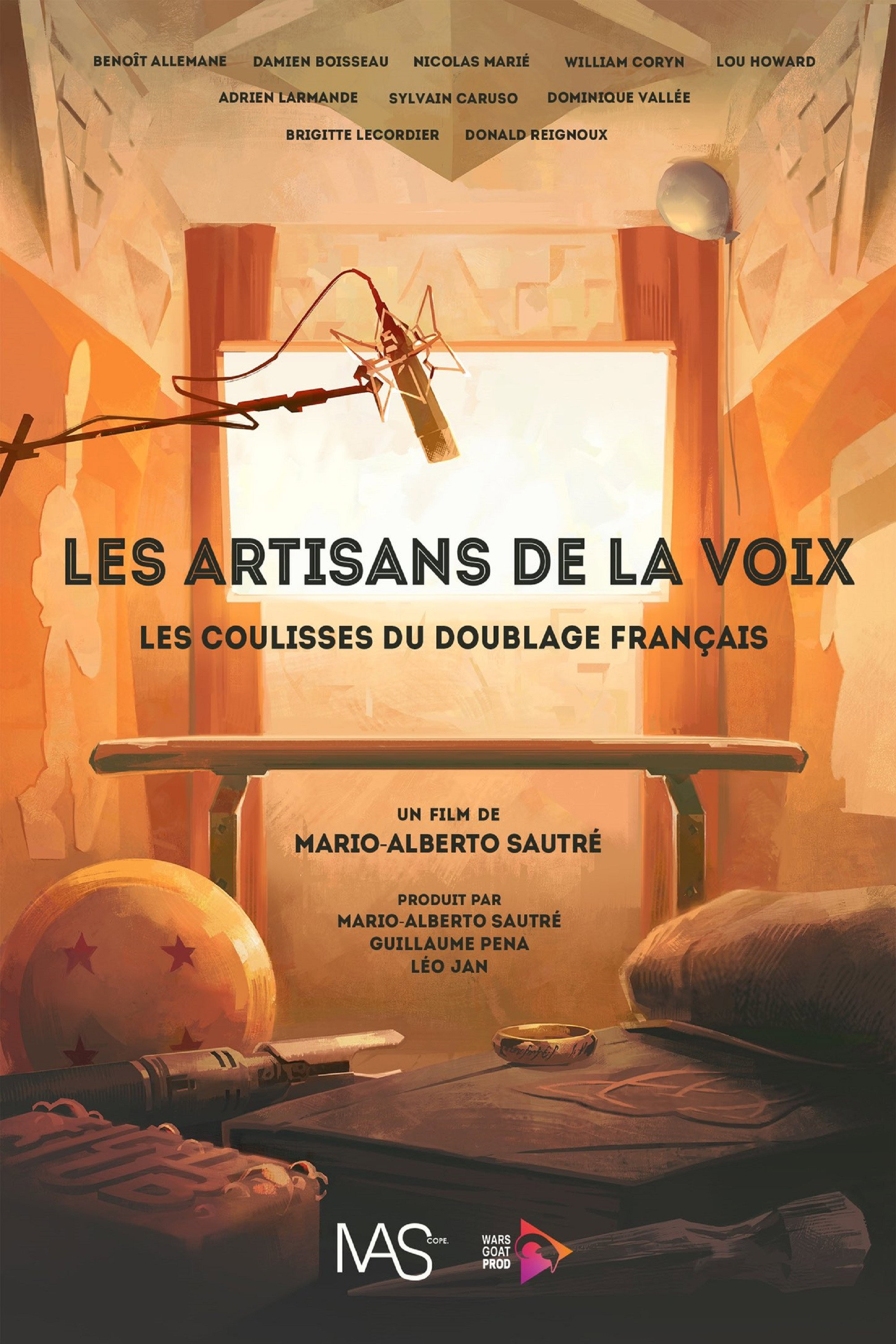 Les artisans de la voix : Les coulisses du doublage français (2022) poster