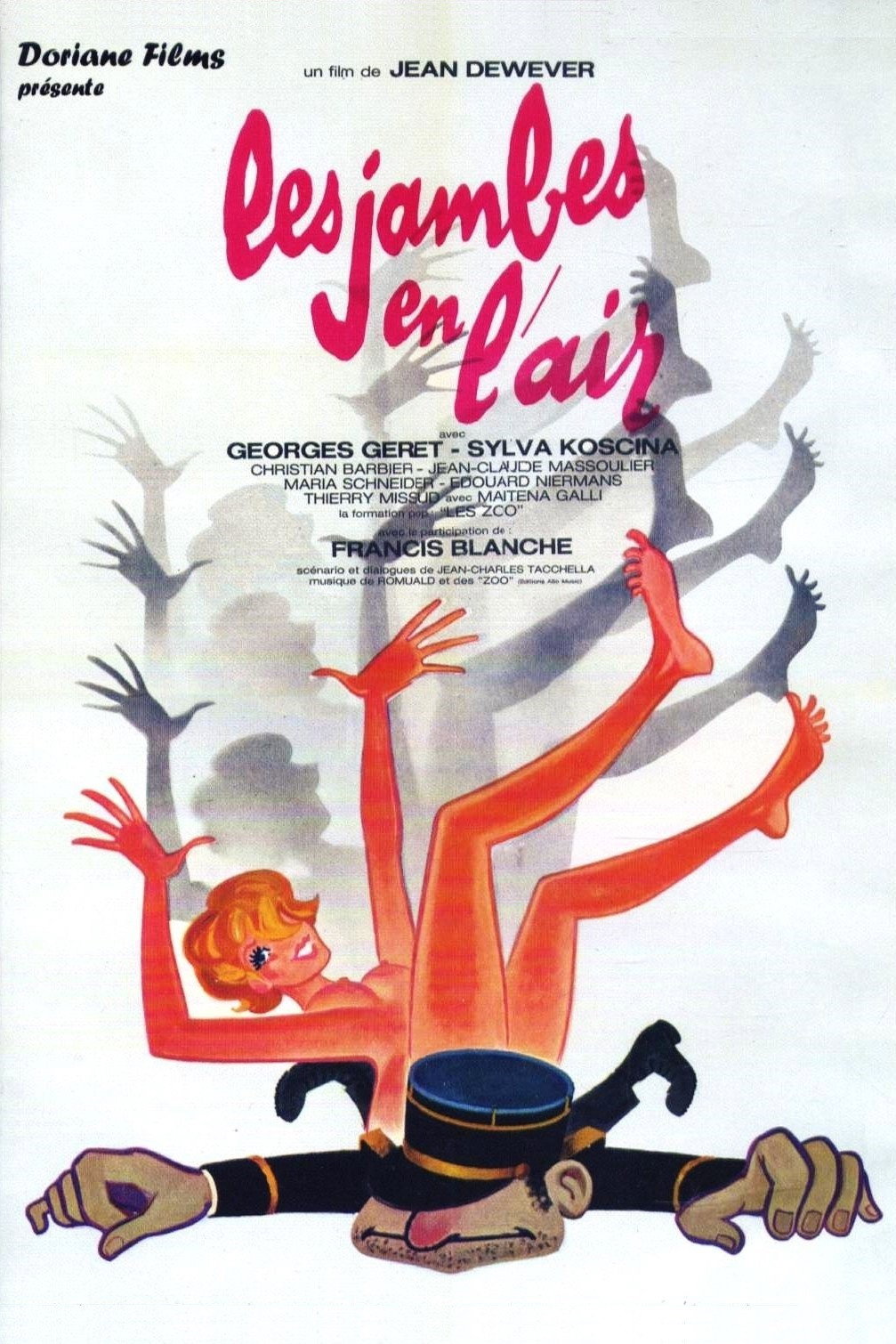 Les Jambes en l'air (1971) poster